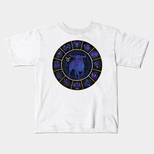 Taurus: The bull Kids T-Shirt